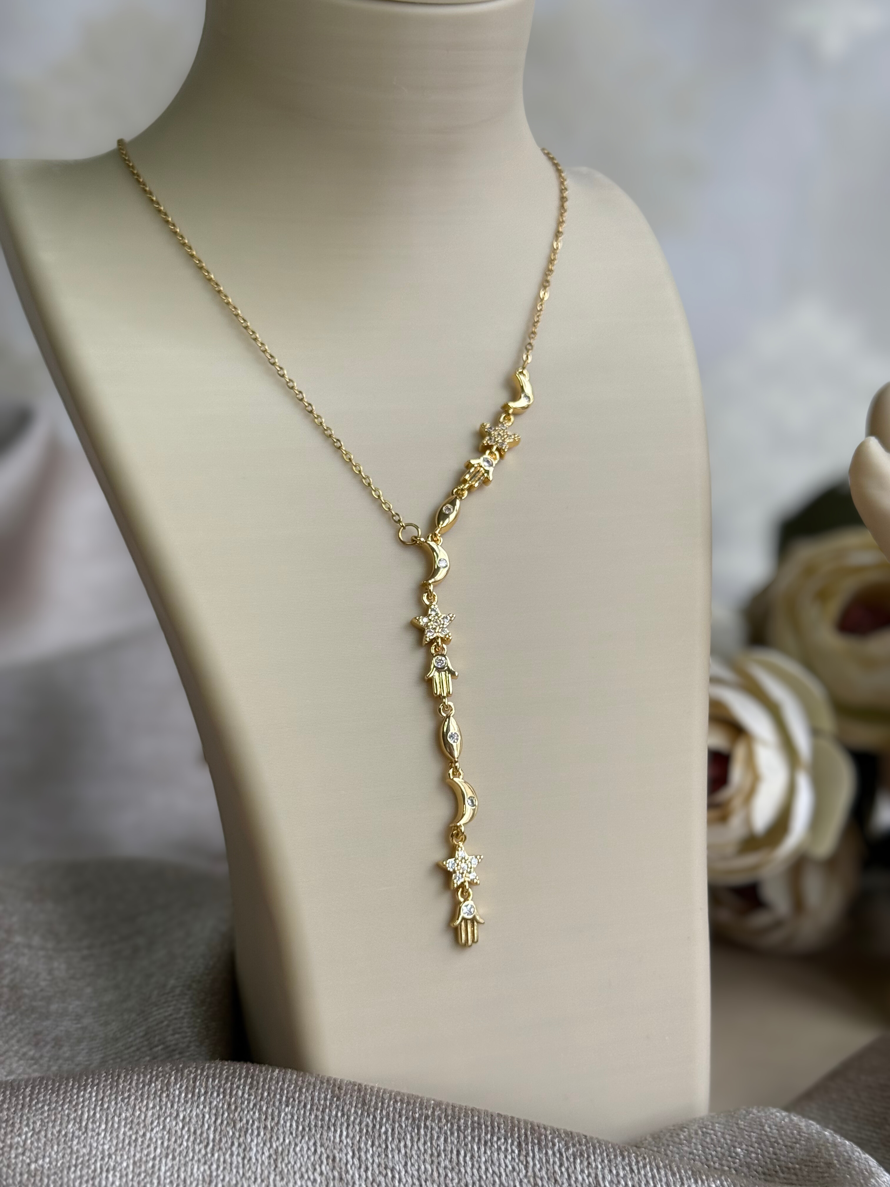 Çelik Manifest Y Kolye