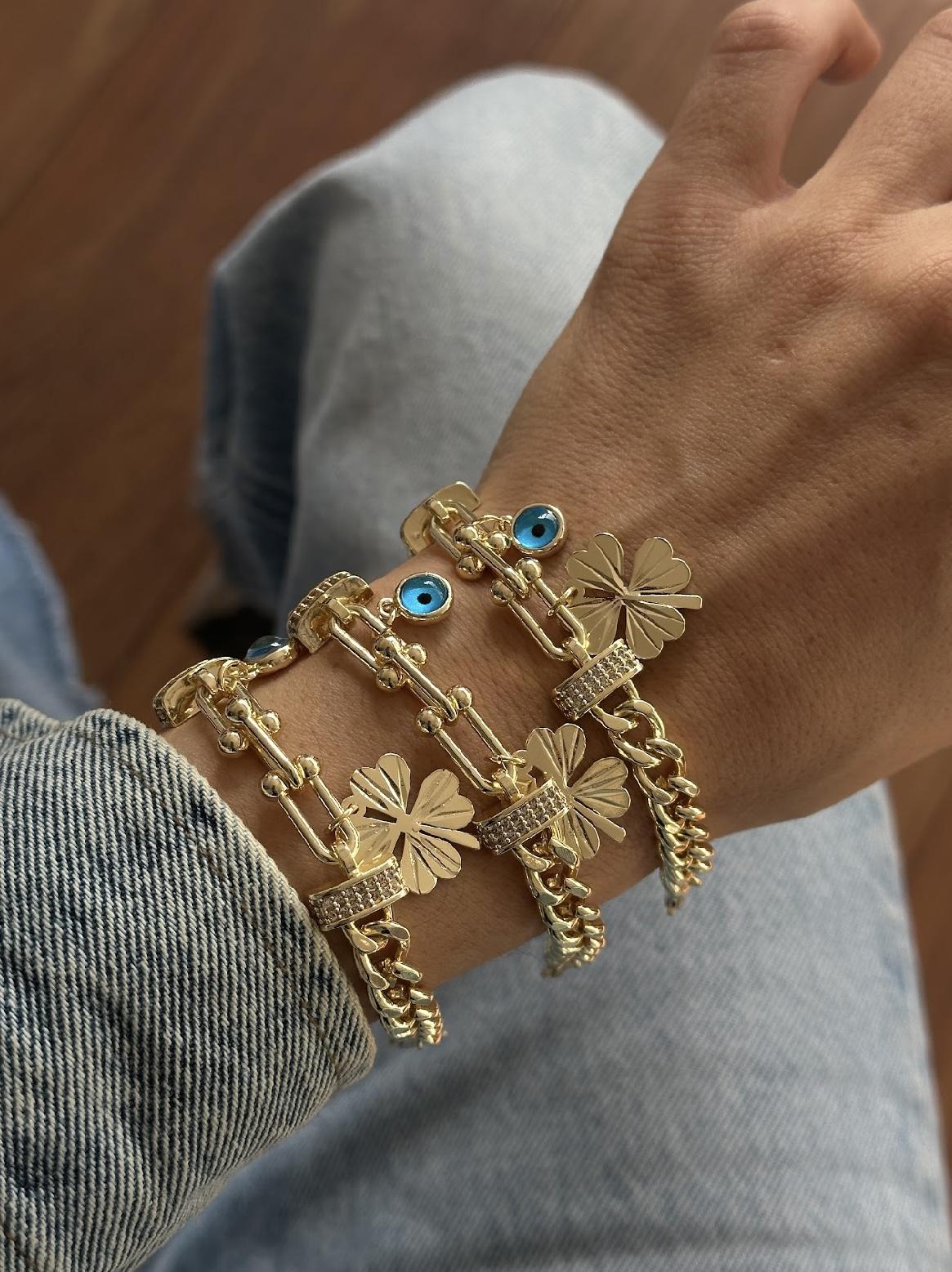 14K Yonca Nazar Bileklik