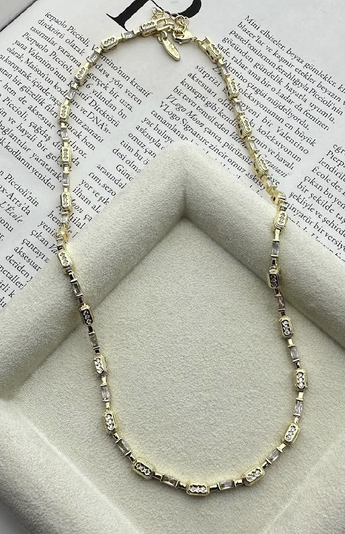 VIP 14K Zirkon Kolye