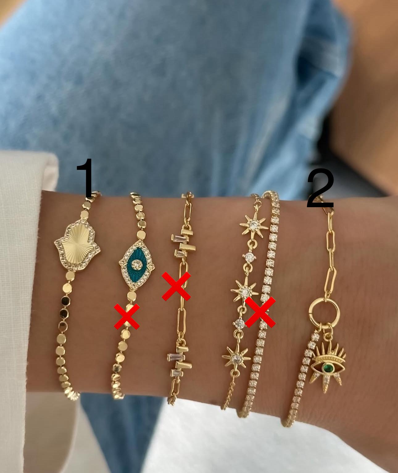 VIP Gold Çıtır Bileklik